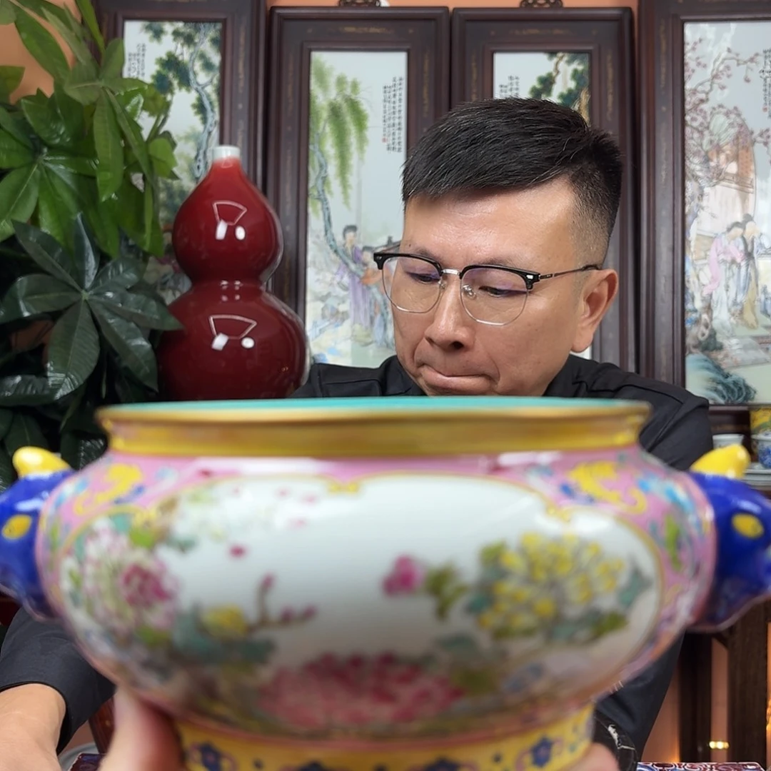 共***鸣摆件陶景德镇陶瓷手工制作