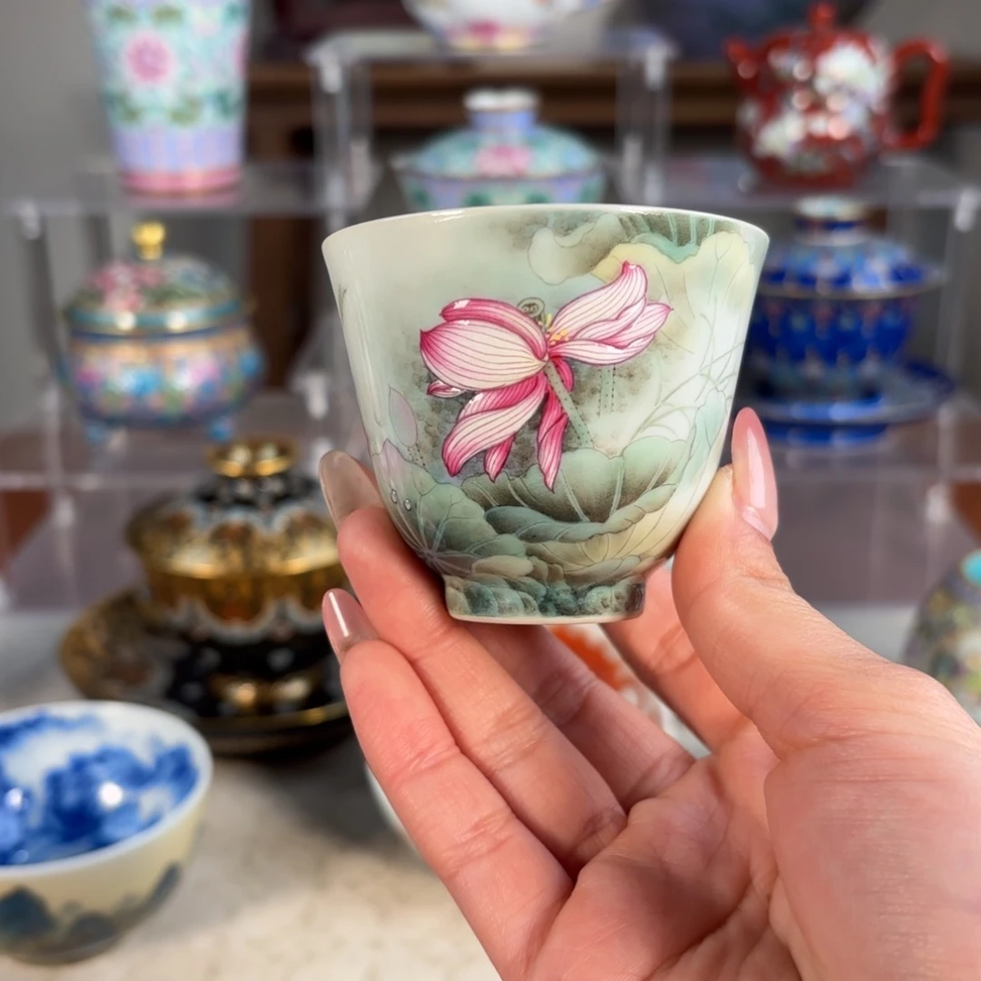 纯手工手绘 高端茶器