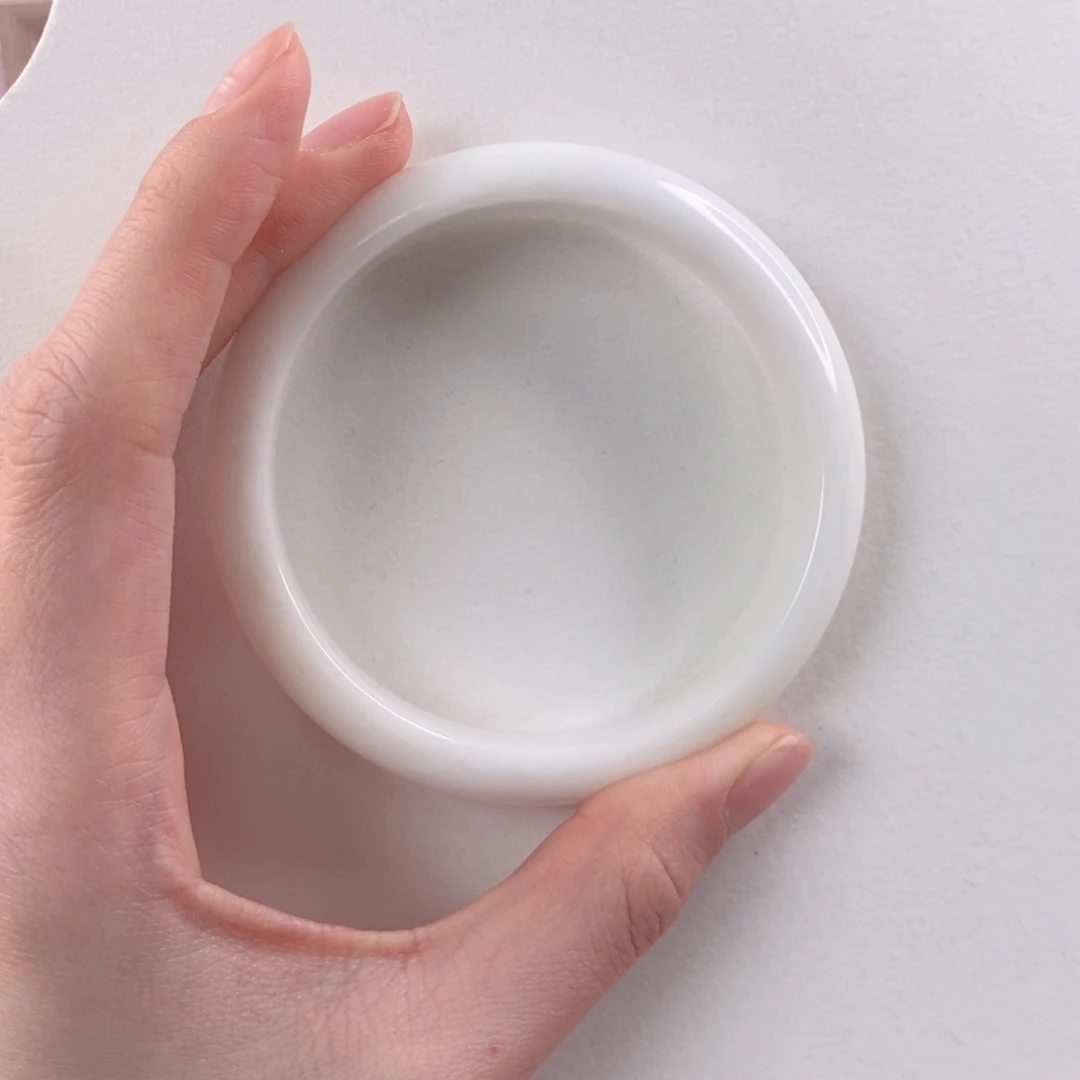 蓝田玉（蛇纹石化大理石玉）手镯未镶嵌改*