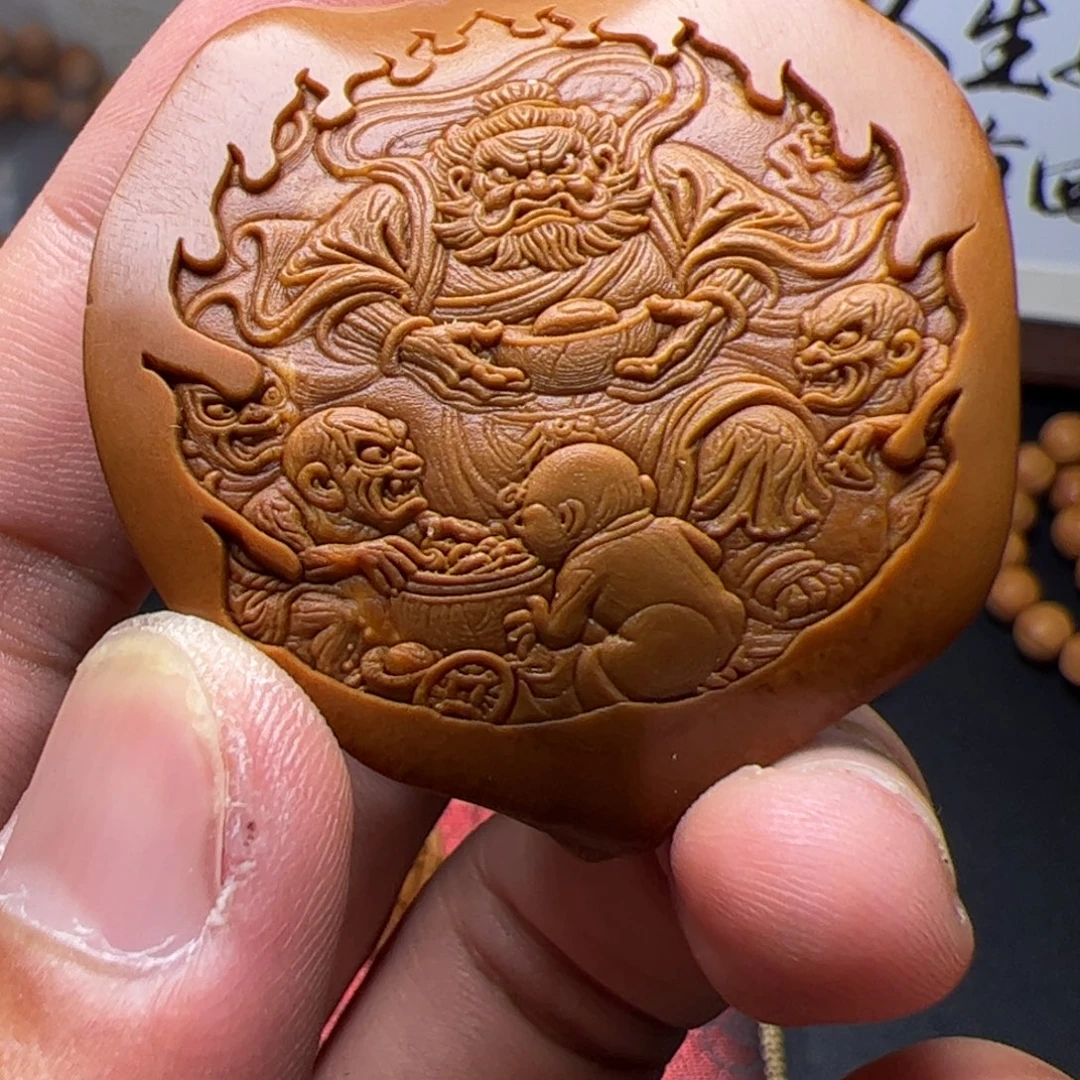 吊坠猴头核桃我就