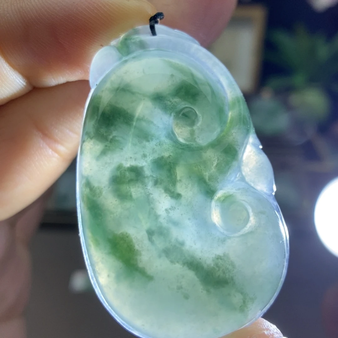 翡翠未镶嵌颈饰吊坠25