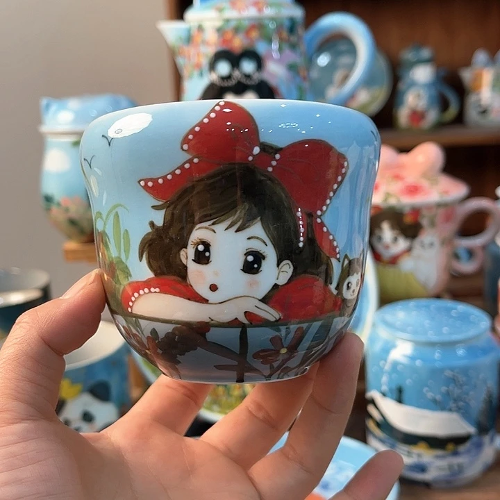 陶景德镇釉下手绘陶瓷