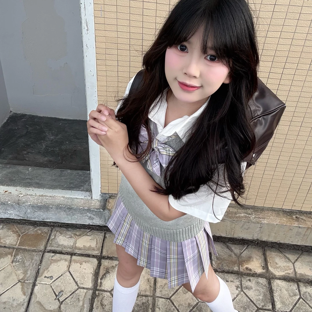 【丁香花】奈绪原创JK正版格裙学生装百褶裙