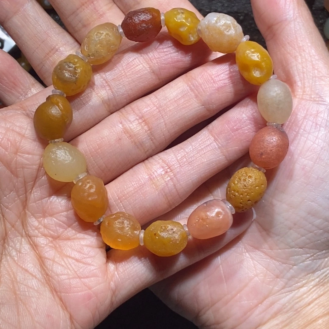 玛瑙/玉髓未镶嵌项链