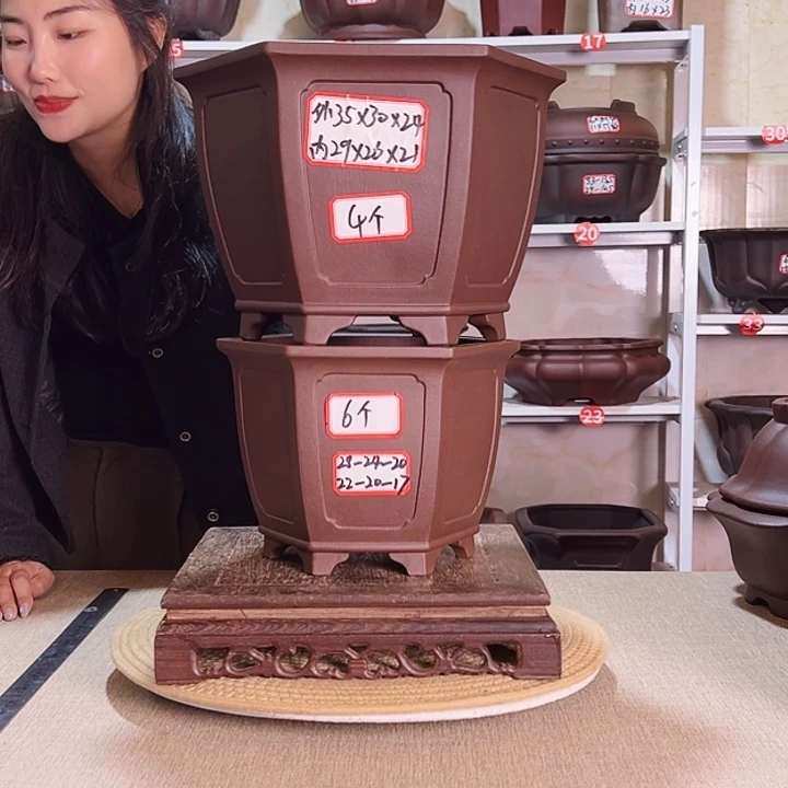 小***豚花盆紫砂紫砂花盆