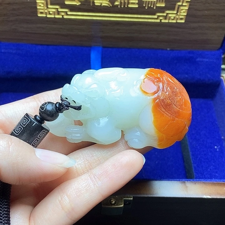 和田玉挂件未镶嵌N