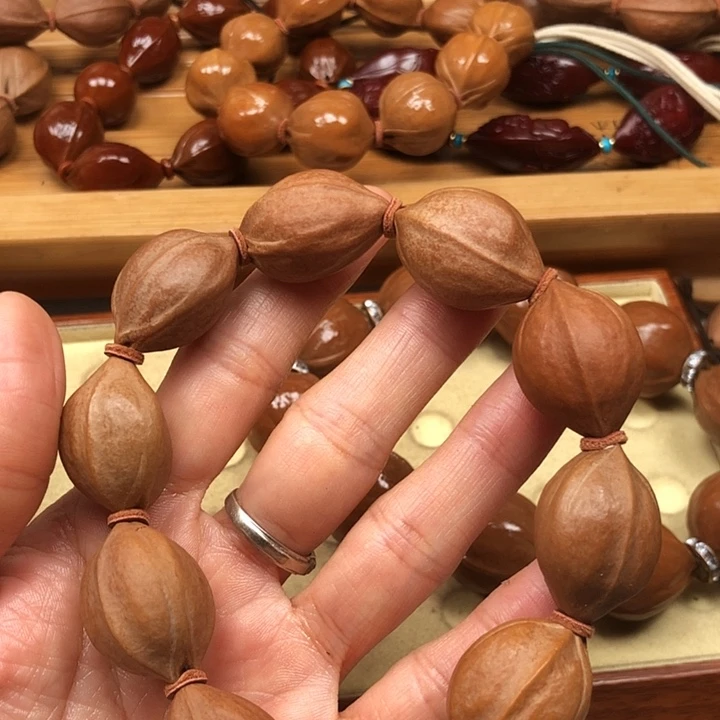 手串橄榄核梅林铁核18 X26处理不退不换