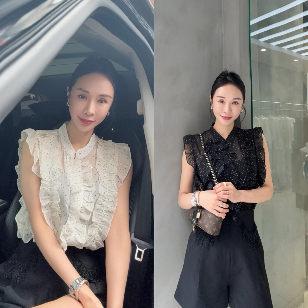 （小雨推荐）2025年夏款时尚修身简约无袖设计师潮牌女装