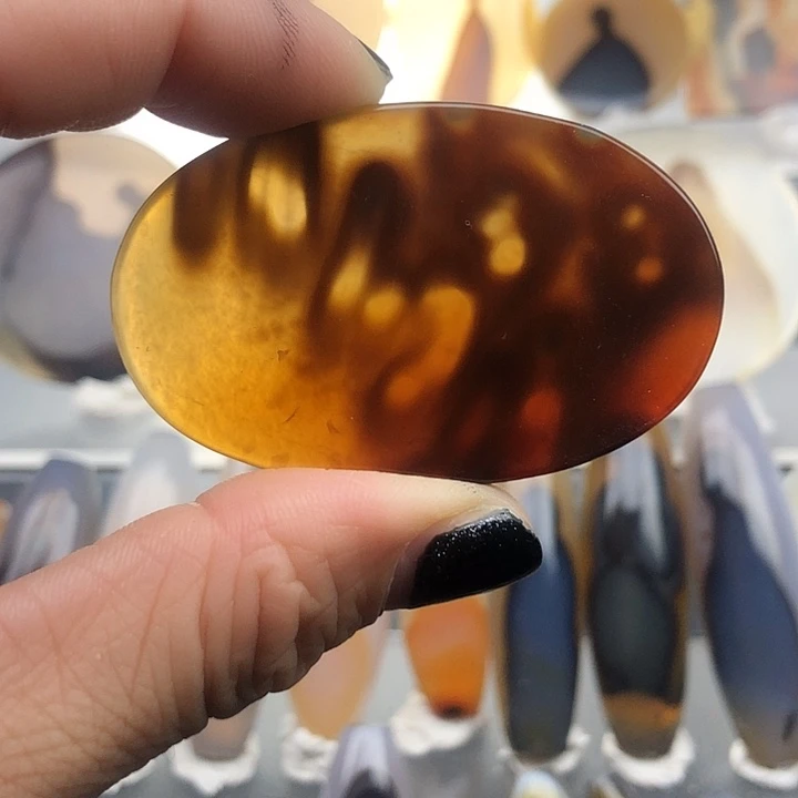 查罗石未镶嵌珠宝半成品160