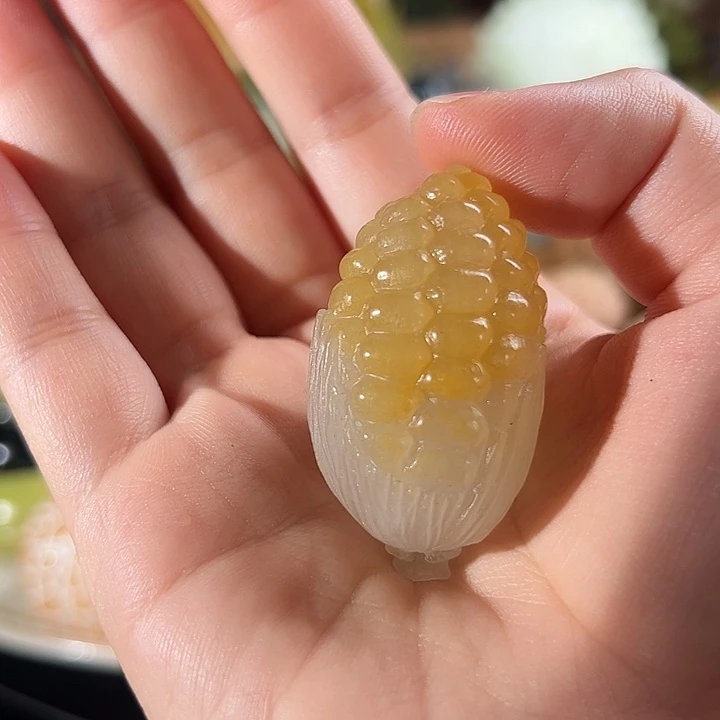 石英质玉玉米未镶嵌自****好