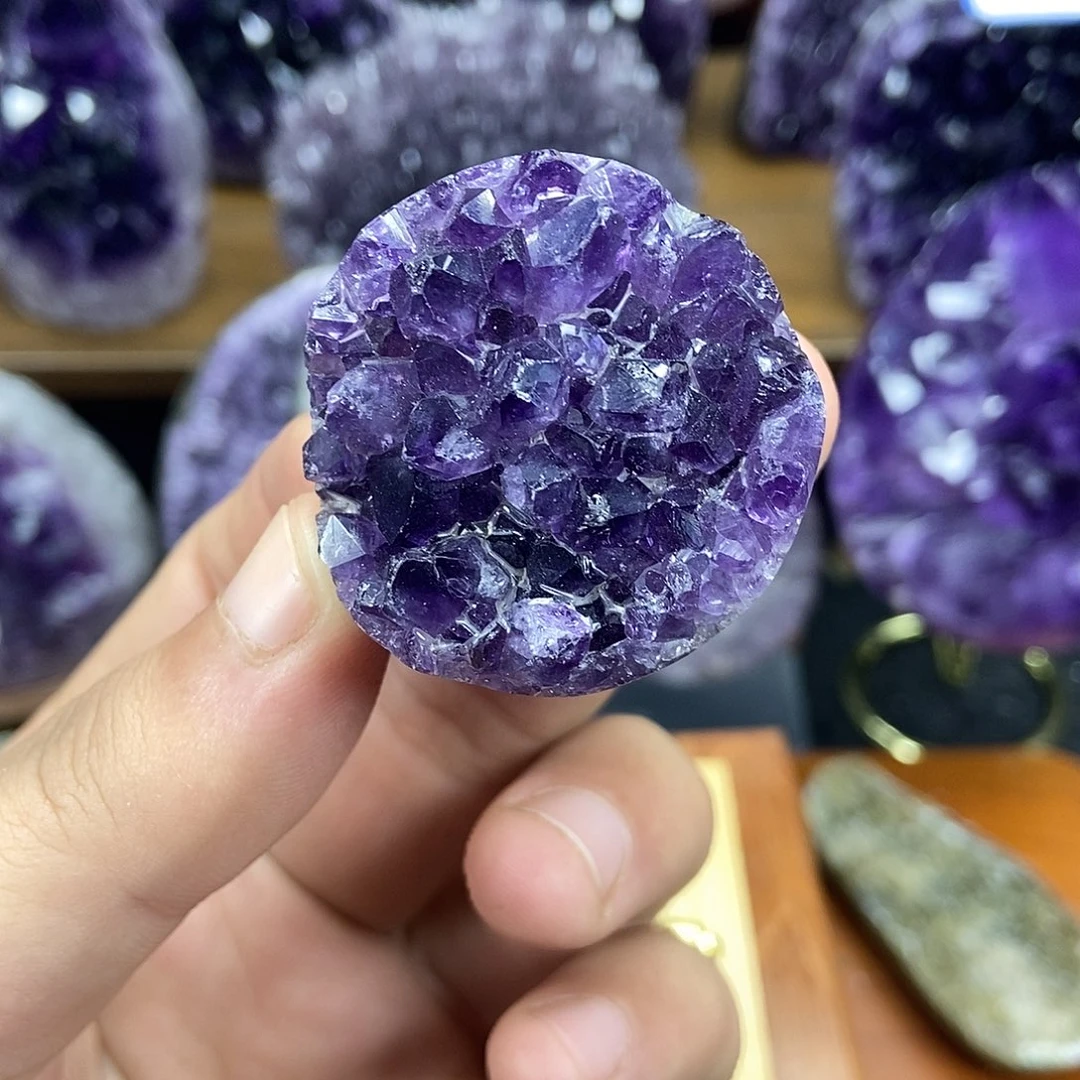 未镶嵌大型摆件（非配饰）紫晶