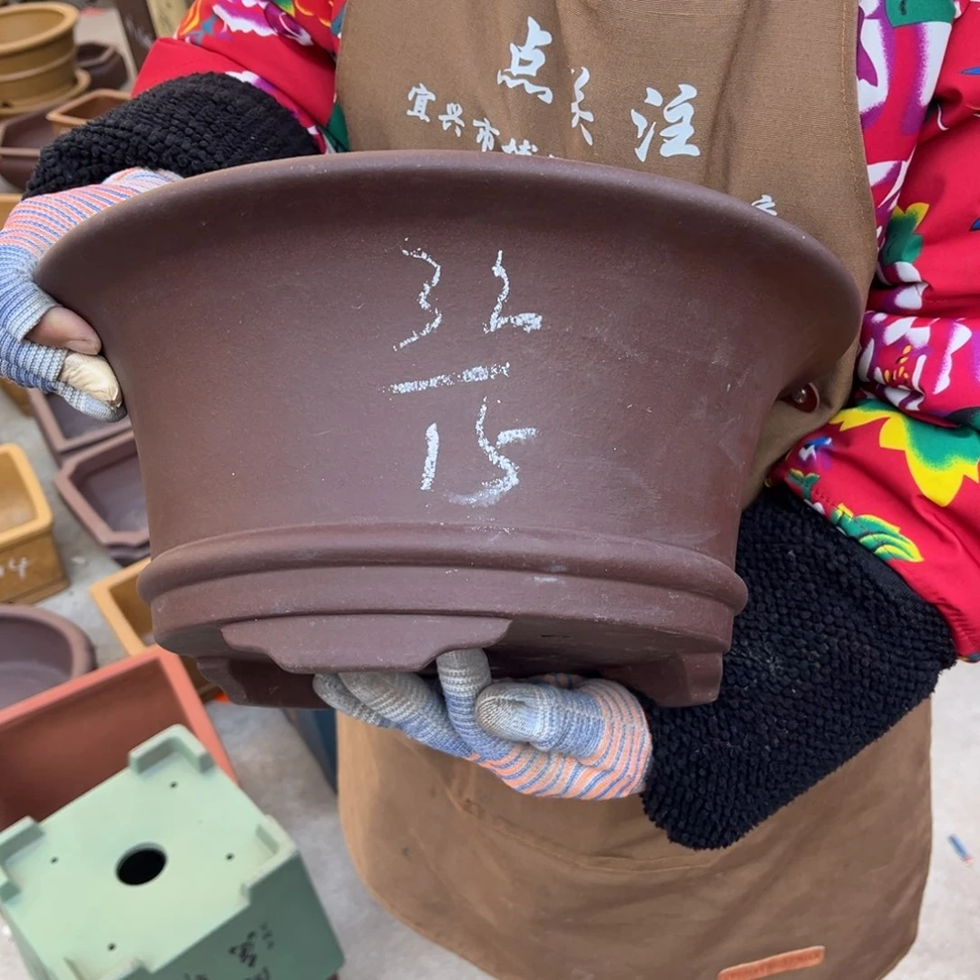 紫砂花盆盆景艺术