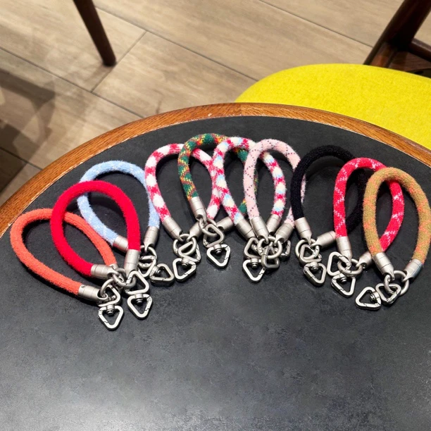 圣诞限定 短款高端手机挂绳百搭防丢通用短款手机绳20CM