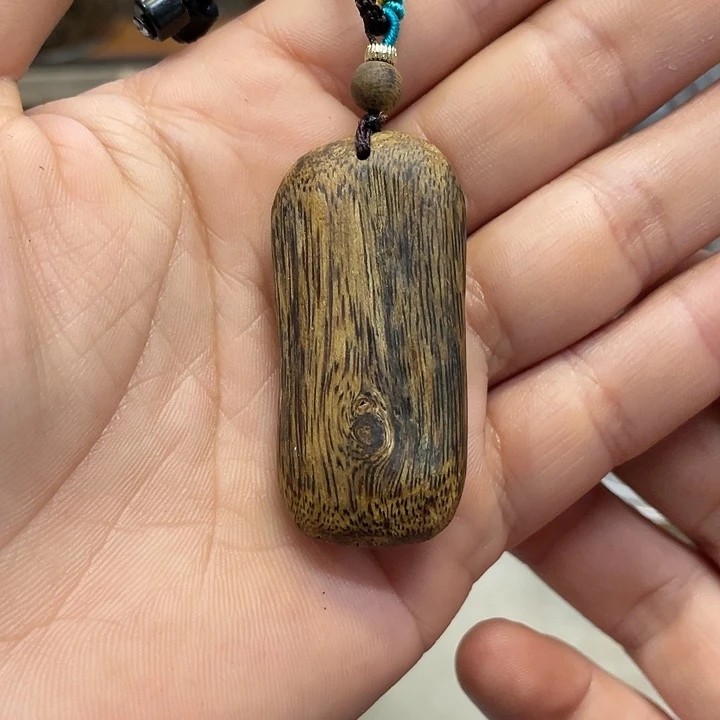 沉香吊坠奇楠挂件红油老料