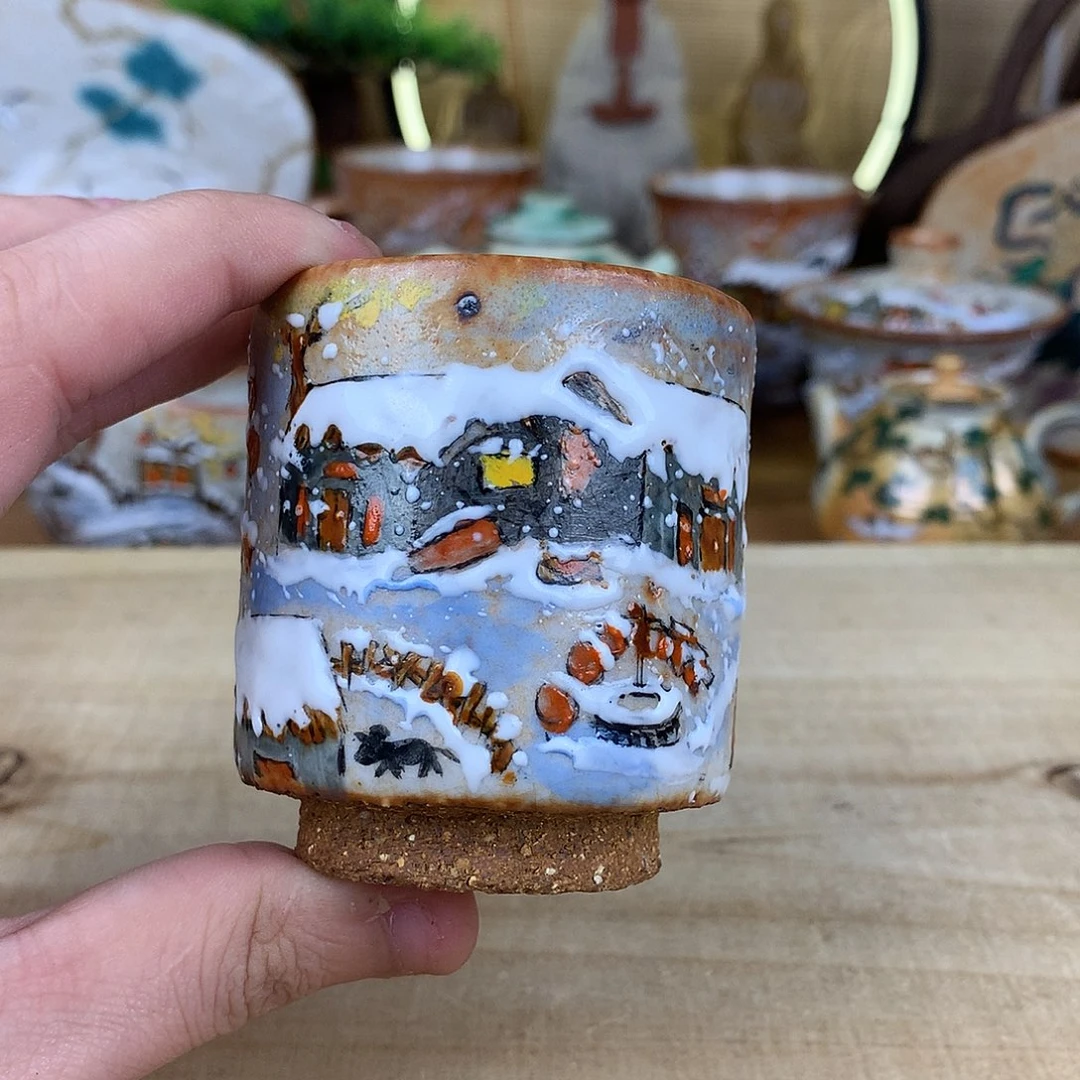 杯虞***儿景德镇陶瓷手作