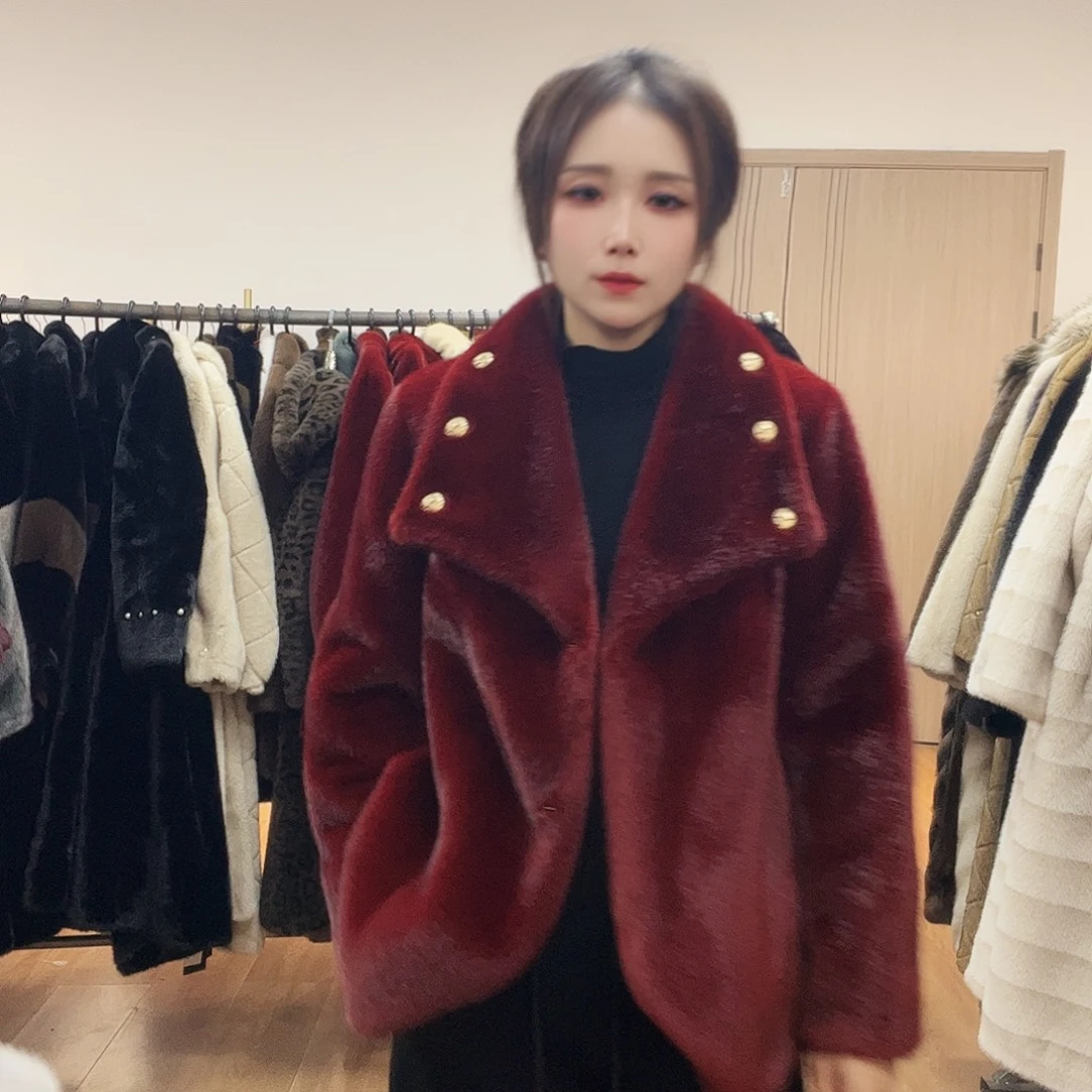 45号皮毛一体外套