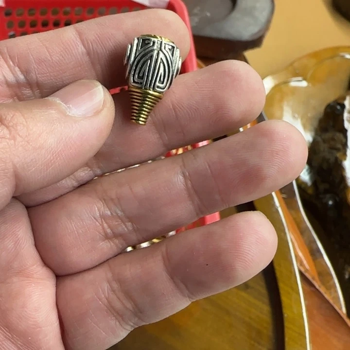 白玉菩提吊坠白色6130