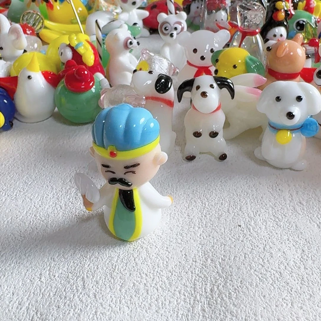 琉璃手工艺品咖*摆件