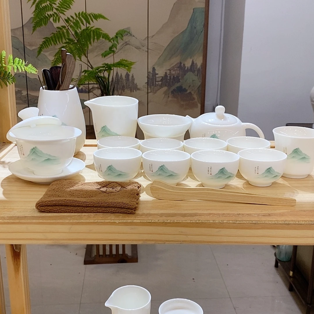 【墨城】羊脂玉瓷又见青山22头