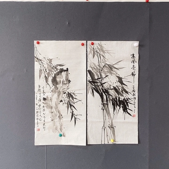 国画34/68李维立手绘画芯