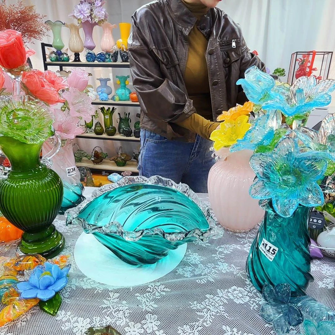 琉璃花瓶花器艺术品