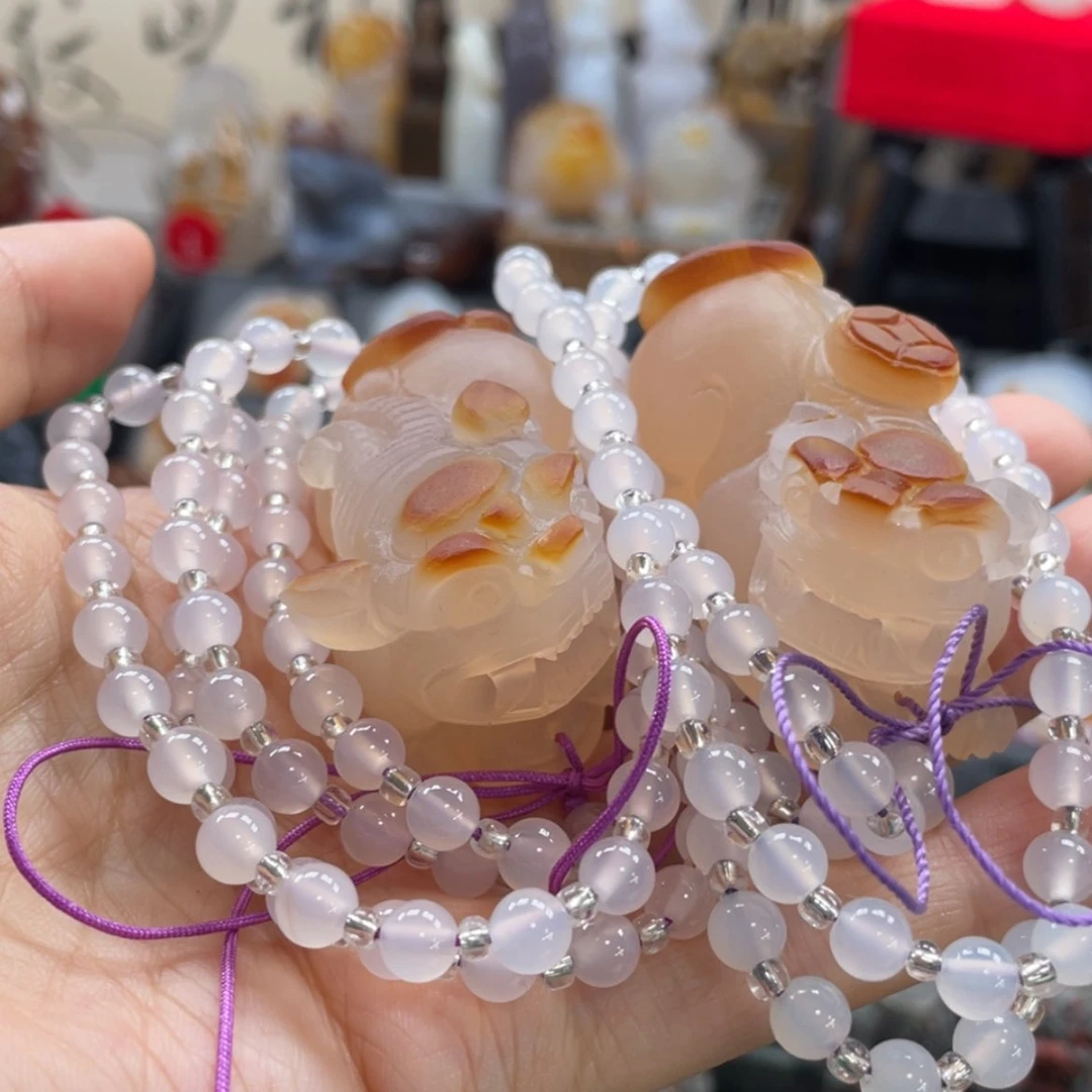 【闪购商品】玛瑙/玉髓未镶嵌珠宝半成品落***雨