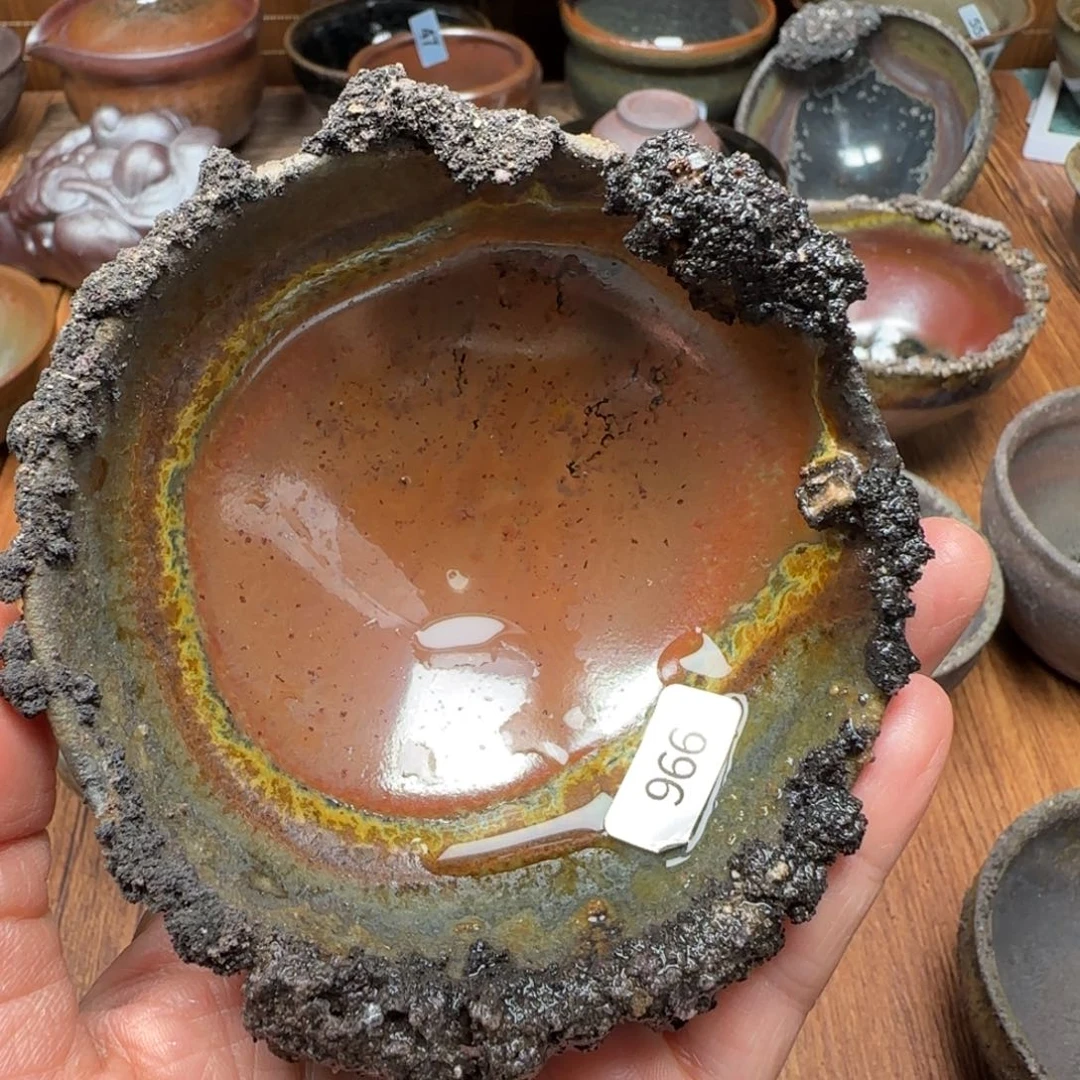 柴烧建盏茶盏茶杯996