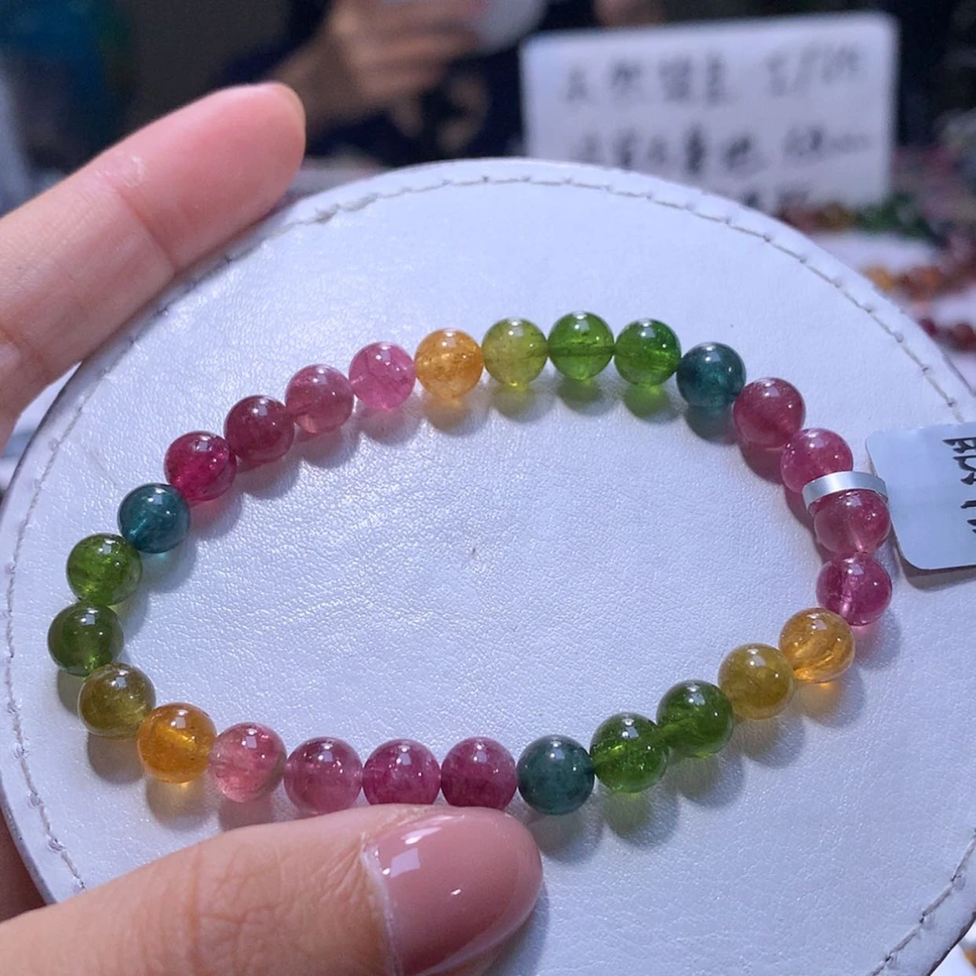 【闪购商品】未镶嵌手链碧玺6.9m