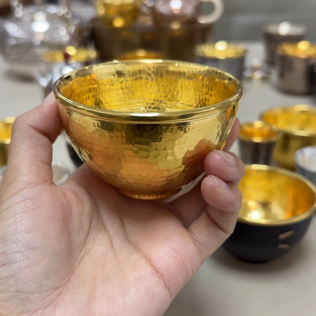 李小鹤里外金4克足金金杯