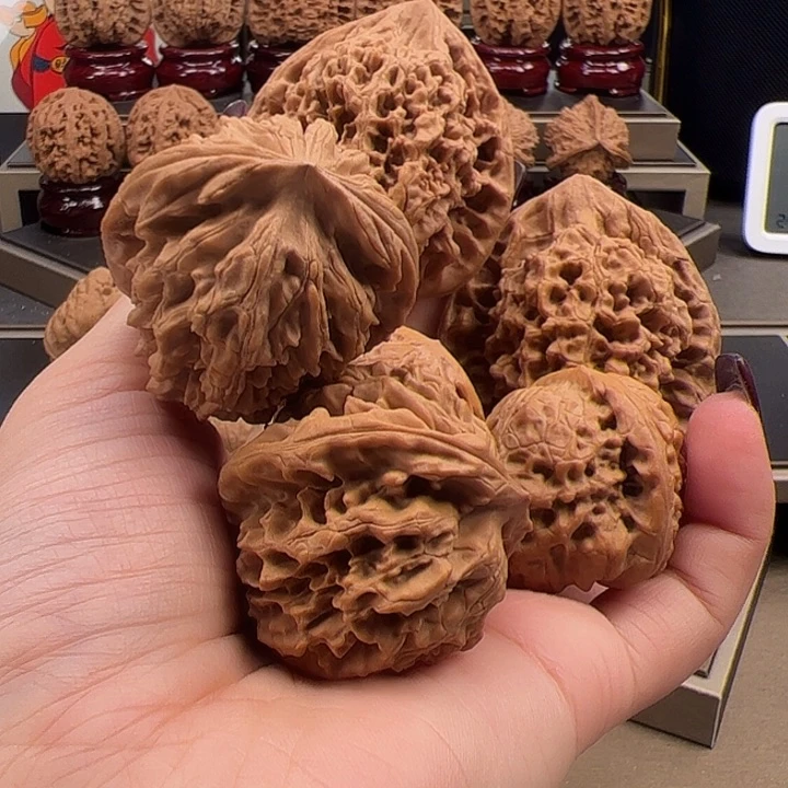 文玩核桃把件官帽➕大团圆➕秦皇岛元宝 d-032