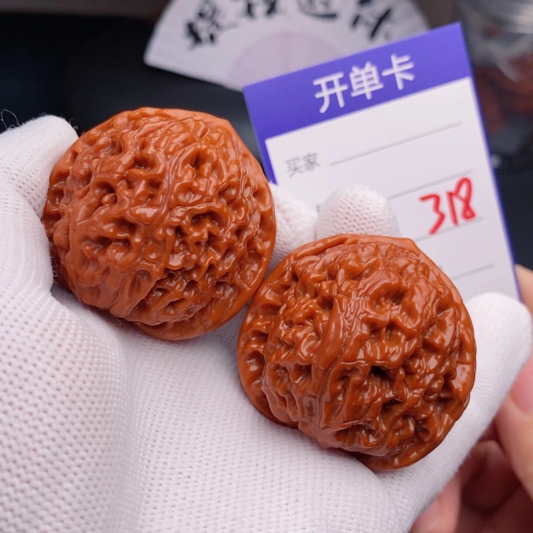 把件文玩核桃41水龙纹318