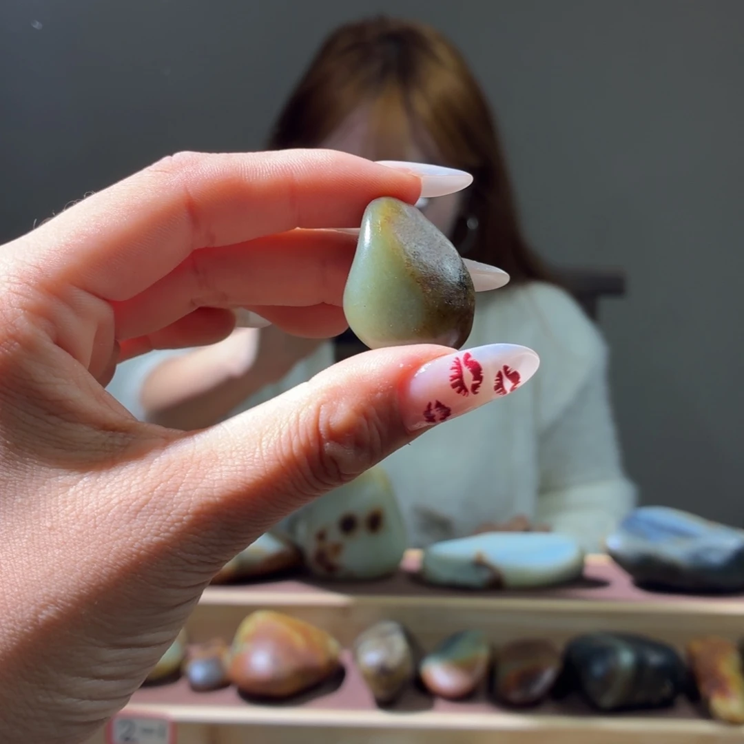 和田玉未镶嵌挂件15.9