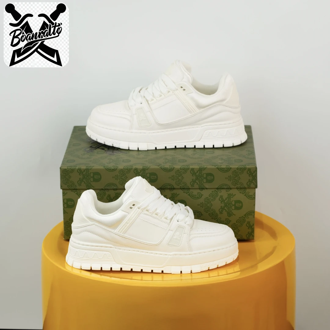 休闲鞋男士真皮厚底百搭钢印低帮板鞋男鞋时尚夏季潮流透气潮鞋