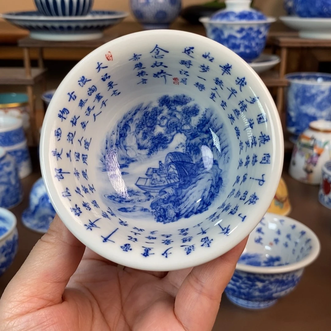 景德镇陶瓷手工手绘