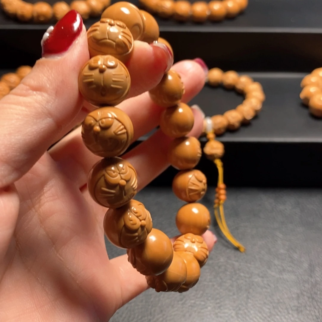 猴头核桃手串饭*?机器猫13+