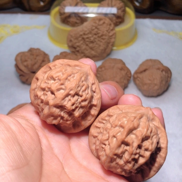 把件文玩核桃40瓷娃娃