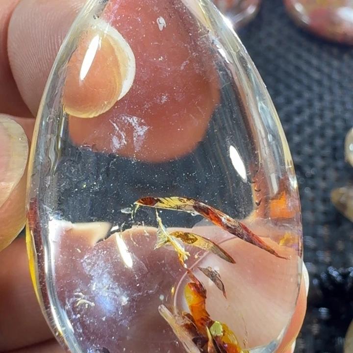 水晶吊坠(不含链)未镶嵌静****i