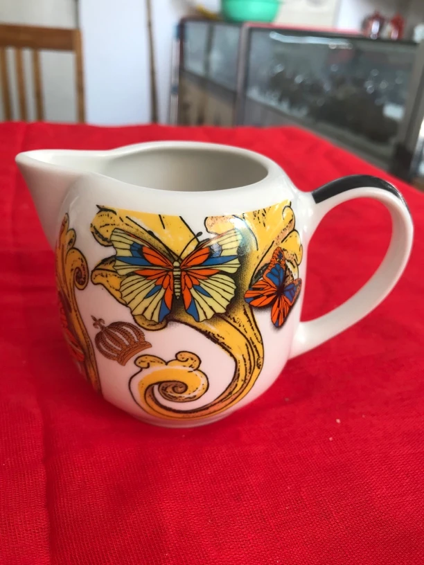 中国磁州窑陶瓷国营瓷厂库存陶瓷公道杯300ml