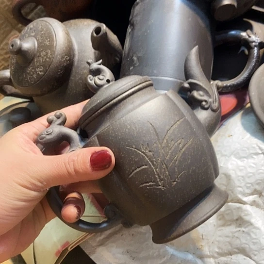 全手工制作宜兴紫砂壶