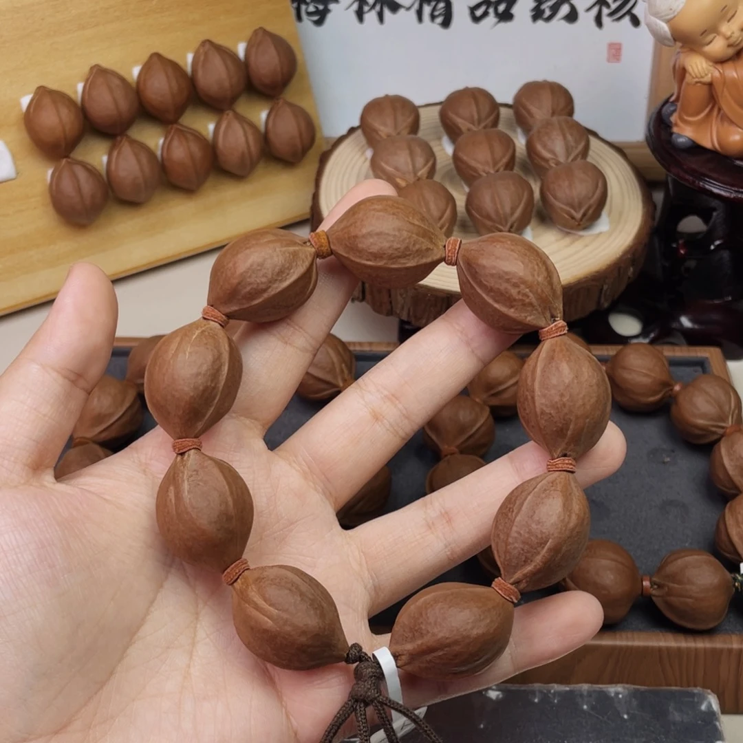 奔***志手串/手链橄榄核2229梅林铁核