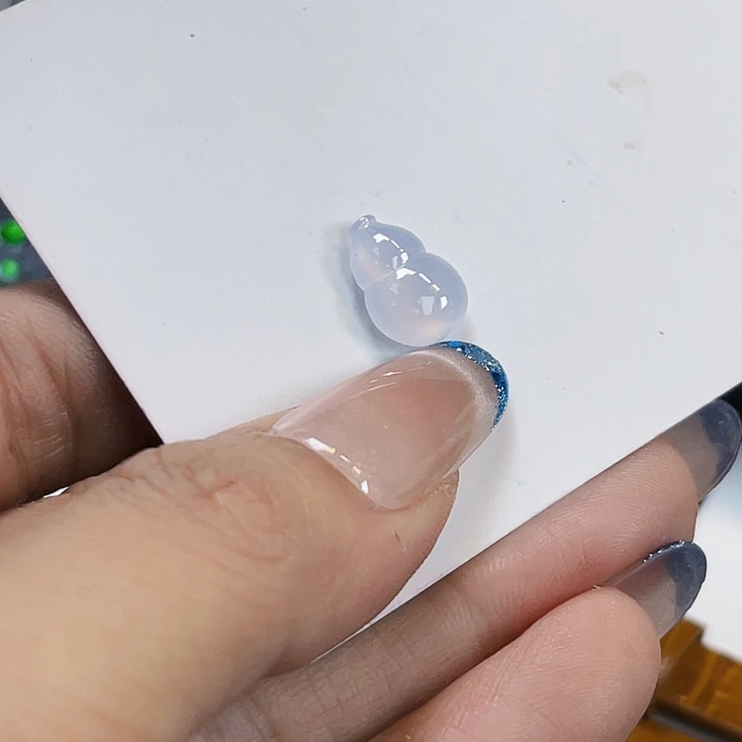 裸石翡翠SHZ007老坑冰胶起光葫芦