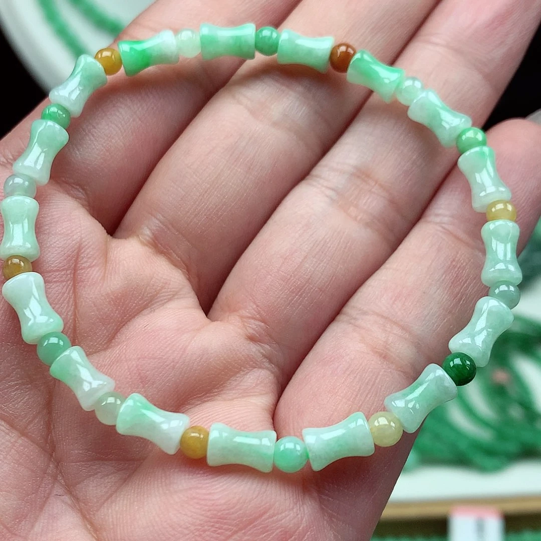 未镶嵌手链翡翠翡翠