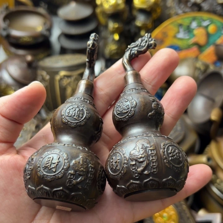 精美铜器摆件藏收