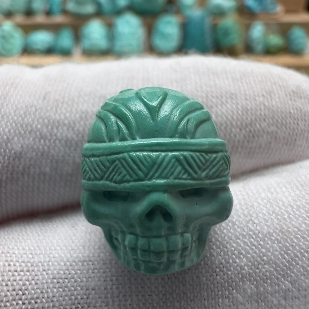 绿松石未镶嵌配饰12*13.4