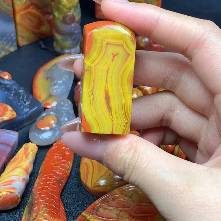 x***6玛瑙/玉髓未镶嵌印章