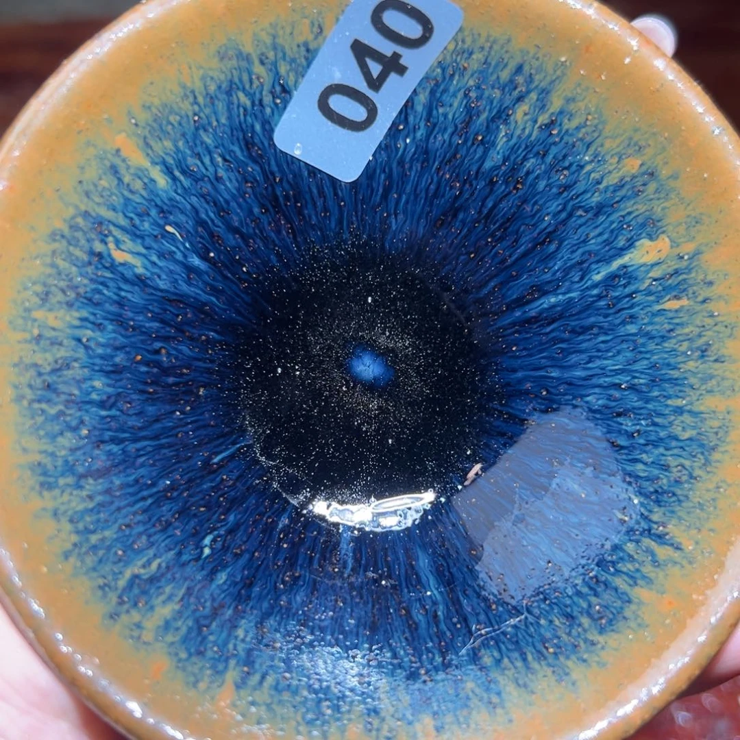 静***语茶盏全手工原矿原釉建盏