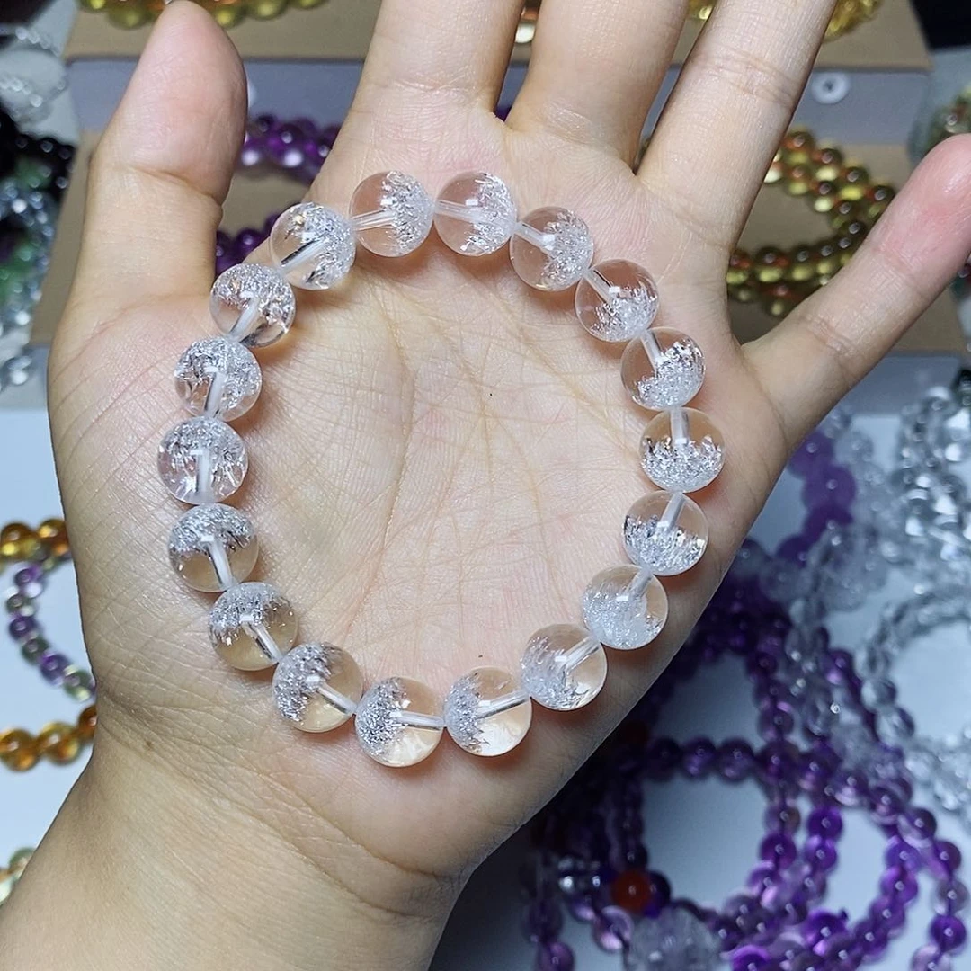 水晶手链未镶嵌白水晶烟花超