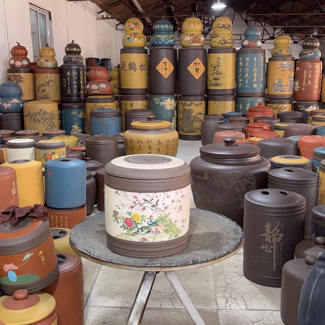 紫砂茶叶罐茶叶罐