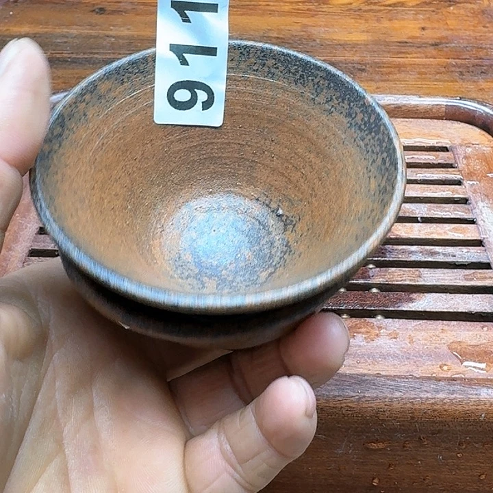 纯手工制作粗陶茶具