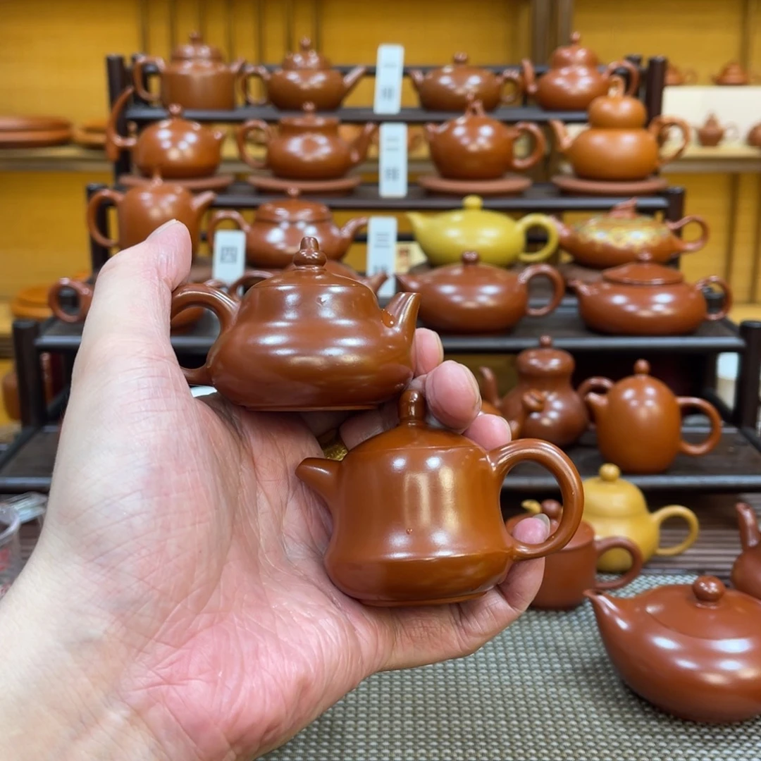 李***生茶壶紫砂2把 50cc